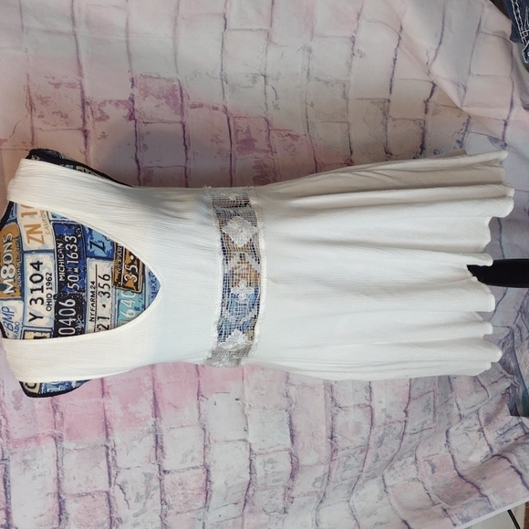 Free People Dresses & Skirts - Free people white dress size small